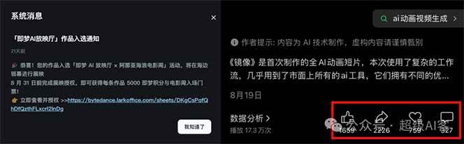 图片[2]-《镜像》AI动画高阶课：全网爆火短片复刻，音频驱动+分镜+特效叠加技法-昕妈·摇钱树